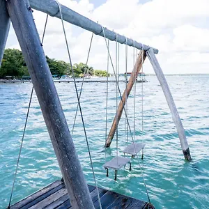 Apartamento Private Bungalow @ 7 Colors Lagoon Bacalar